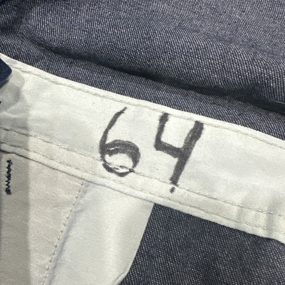 NEW NWT Key Imperial Bib Overalls Mens 64x30 Rinsed Blue Denim Zip Fly Workwear - Picture 10 of 10